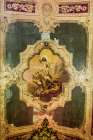 Interior ceiling of Church of Our Lady of Carmo (Igreja do Carmo), Porto, Portugal. Art Print